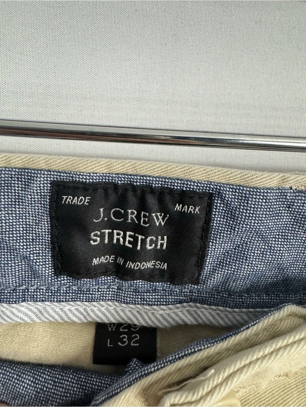 J. Crew Slim Khaki Chinos in Beige